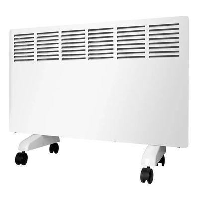 ห้องน้ำสีขาวเครื่องทำความร้อนไฟฟ้าในบ้าน 2kw Convector Heater ติดผนัง OEM